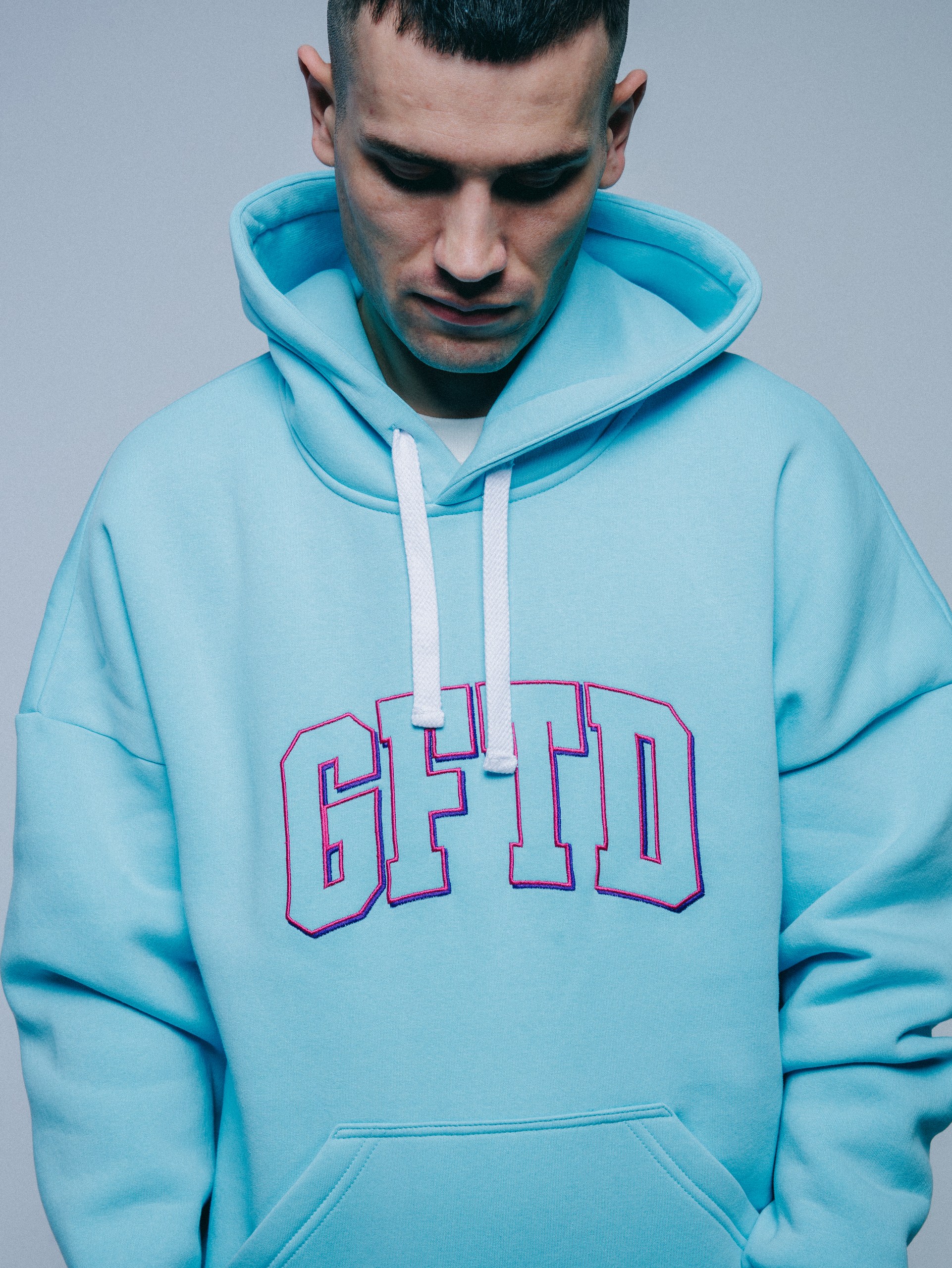 Худи "GIFTED78" 25 GFTD 754 аква Худи "GIFTED78" 25 GFTD 754 аква