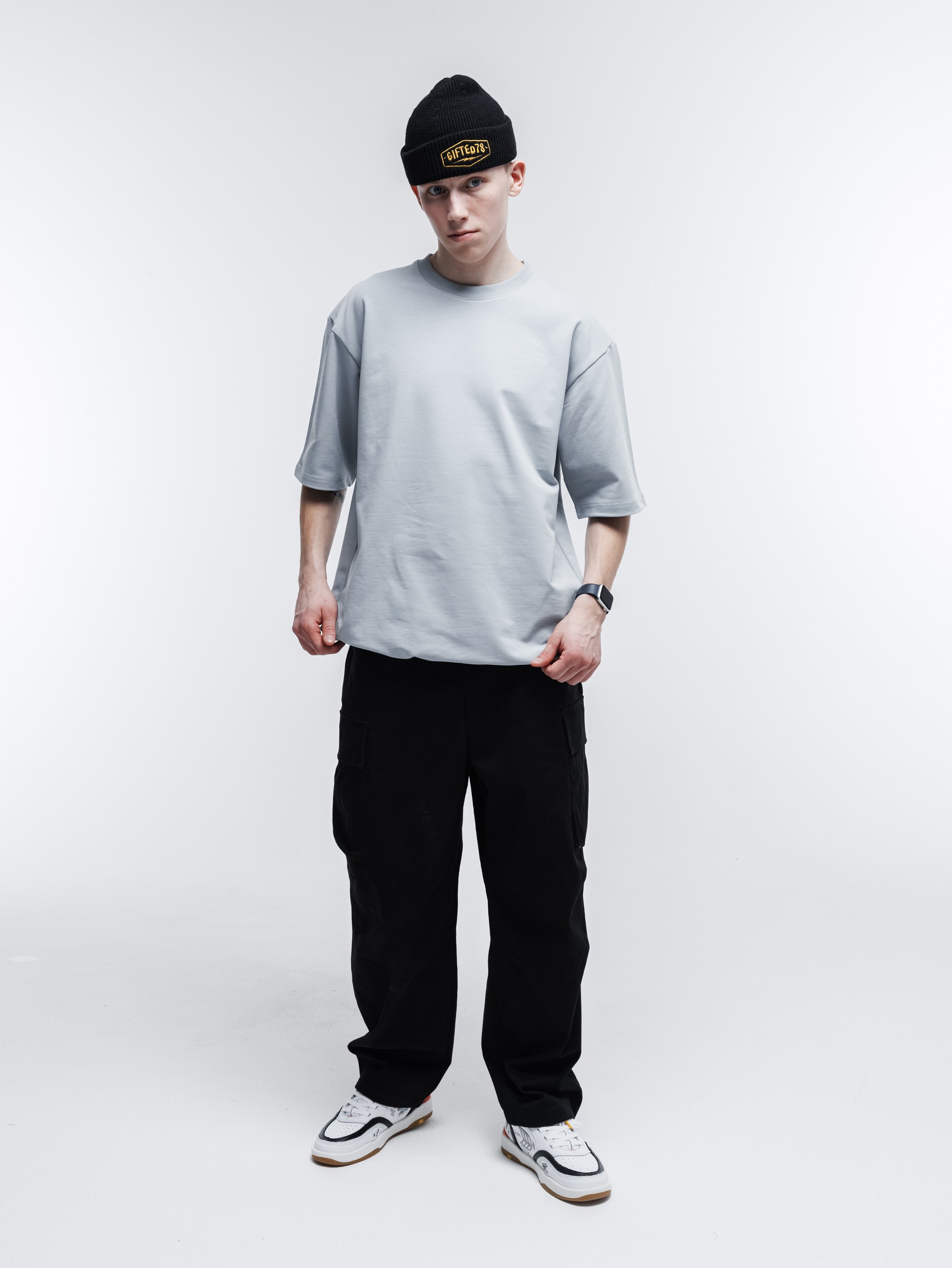 Футболка GIFTED78 25 Heavy2.0 750 серо-голубой Футболка GIFTED78 25 Heavy2.0 750 серо-голубой