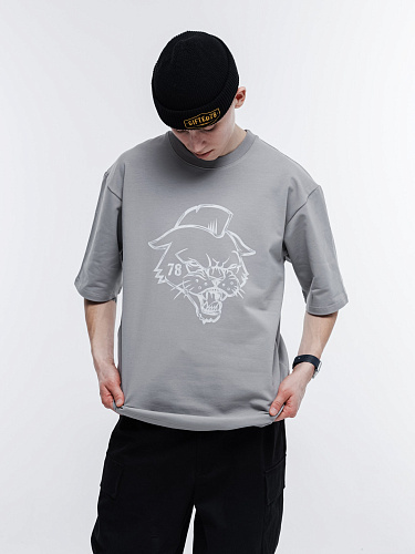 Футболка GIFTED78 25 CAT 756 серый Футболка GIFTED78 25 CAT 756 серый