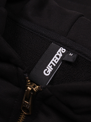 Худи "GIFTED78" 25/ORGNLS zip/749 черный Худи "GIFTED78" 25/ORGNLS zip/749 черный