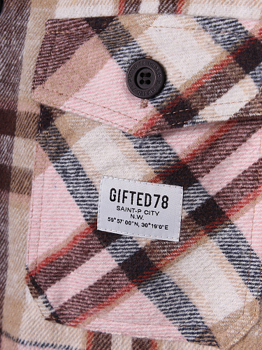 Рубашка GIFTED78 26 BRO/742 бежевый Рубашка GIFTED78 26 BRO/742 бежевый