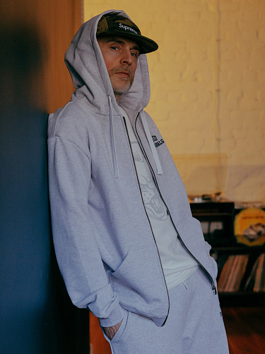 Зип-худи "GIFTED78" ORGNLS zip/761 серый Зип-худи "GIFTED78" ORGNLS zip/761 серый