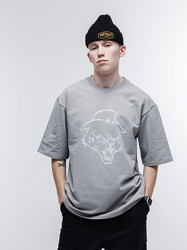 Футболка GIFTED78 25 CAT 756 серый Футболка GIFTED78 25 CAT 756 серый