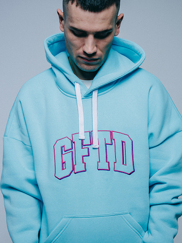 Худи "GIFTED78" 25 GFTD 754 аква Худи "GIFTED78" 25 GFTD 754 аква