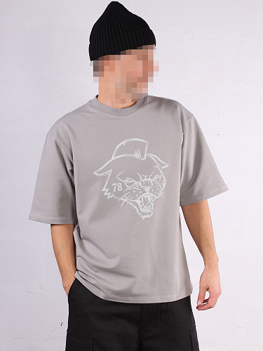 Футболка GIFTED78 25 CAT 756 серый Футболка GIFTED78 25 CAT 756 серый