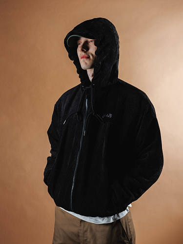 Куртка GIFTED78 26/808 HOMEBOY vlvt черный Куртка GIFTED78 26/808 HOMEBOY vlvt черный