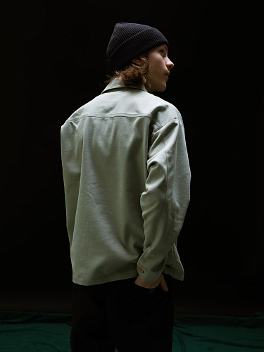 Рубашка GIFTED78 25/718 BROdenim оливковый Рубашка GIFTED78 25/718 BROdenim оливковый