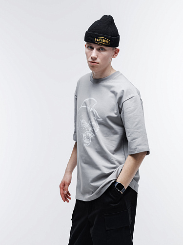 Футболка GIFTED78 25 CAT 756 серый Футболка GIFTED78 25 CAT 756 серый