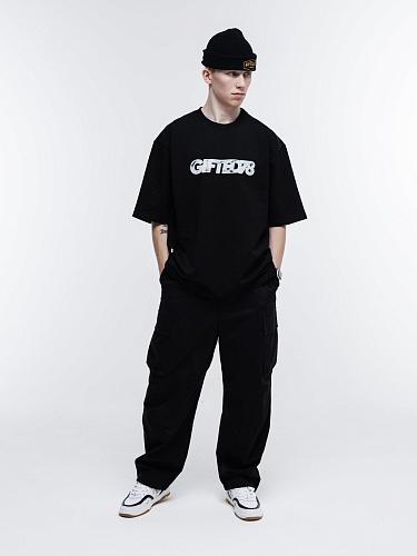 Футболка GIFTED78 25 LOGO 753 черный Футболка GIFTED78 25 LOGO 753 черный