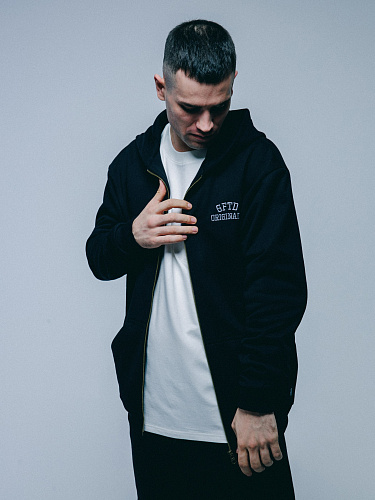 Худи "GIFTED78" 25/ORGNLS zip/749 черный Худи "GIFTED78" 25/ORGNLS zip/749 черный