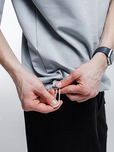 Футболка GIFTED78 25 Heavy2.0 750 серо-голубой Футболка GIFTED78 25 Heavy2.0 750 серо-голубой