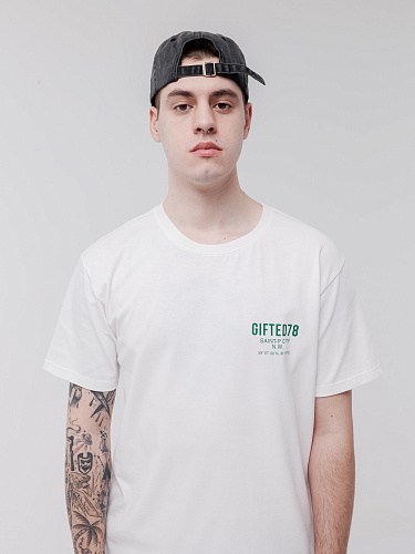 Футболка GIFTED78 STD/805 POINT белый Футболка GIFTED78 STD/805 POINT белый
