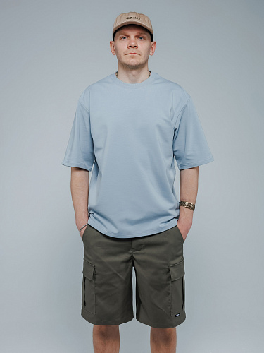 Футболка GIFTED78 Heavy/743 серо-голубой Футболка GIFTED78 Heavy/743 серо-голубой