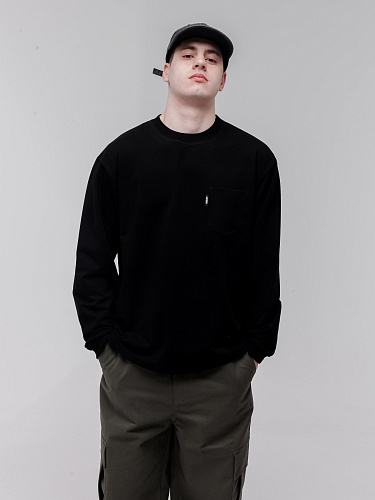 Лонгслив GIFTED78 Fuji/721 черный Лонгслив GIFTED78 Fuji/721 черный