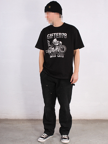 Футболка GIFTED78 CLS Biker 758 черный Футболка GIFTED78 CLS Biker 758 черный
