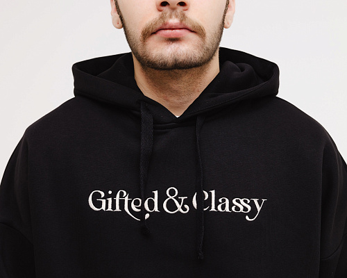 Худи "GIFTED78" Classy/719 черный Худи "GIFTED78" Classy/719 черный