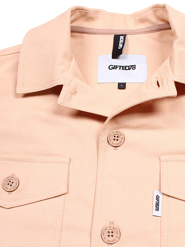 Рубашка GIFTED78 25/719 BROdenim бежевый Рубашка GIFTED78 25/719 BROdenim бежевый
