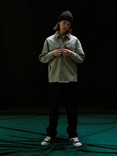 Рубашка GIFTED78 25/718 BROdenim оливковый Рубашка GIFTED78 25/718 BROdenim оливковый