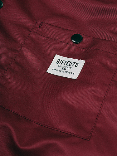 Куртка GIFTED78 26/824 LEADER бордовый Куртка GIFTED78 26/824 LEADER бордовый