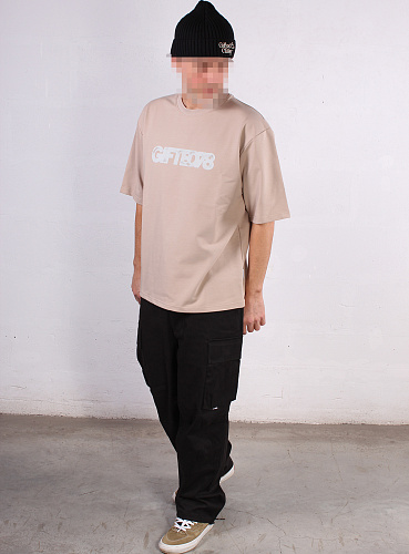 Футболка GIFTED78 25 LOGO 754 nude Футболка GIFTED78 25 LOGO 754 nude